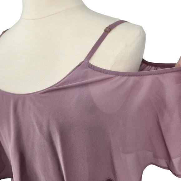 SMYMM Show Me Your Mumu Caitlin Chiffon Dress XL - Picture 7 of 10